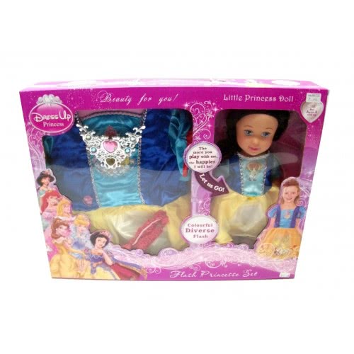 Toys-shop Choice Στολή Πριγκίπισσας Μαζί Με Κούκλα Πριγκίπισσα KD241775(1-6) 5262088417759