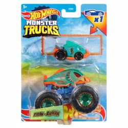 Mattel Hot Wheels Metal Monster Truck Piran-Ahhhh GRH81 / GYL85 887961975581