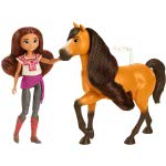 Mattel Dreamworks Spirit Lucky Doll (18 Cm) With 7 Moving Joints & Horse Spirit (20Cm) With Long Mane GXF20 / GXF21 887961955118
