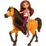Mattel Dreamworks Spirit Lucky Κούκλα (18 Cm) With 7 Moving Joints Και Άλογο Spirit (20Cm) GXF20 / GXF21 887961955118