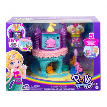 Mattel Polly Pocket Rainbow Funland Mermaid GYK41 / GYK42 887961974119