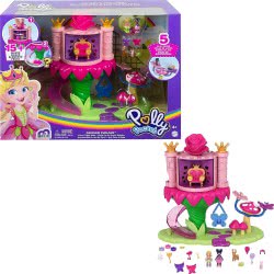 Mattel Polly Pocket Fairy Princess Ride Mini Doll Game Sets, Multicolored GYK41 / GYK43 887961974126