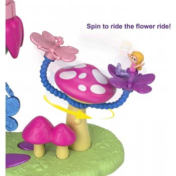 Mattel Polly Pocket Fairy Princess Ride Mini Doll Game Sets, Multicolored GYK41 / GYK43 887961974126