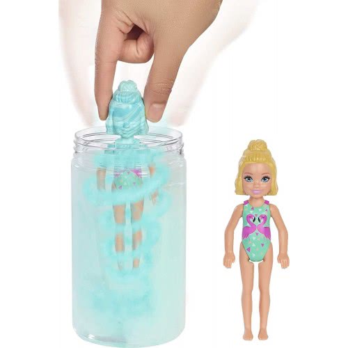 Mattel Barbie Chelsea Color Reveal Summer Series (5 Σχέδια) GTT25 887961920321