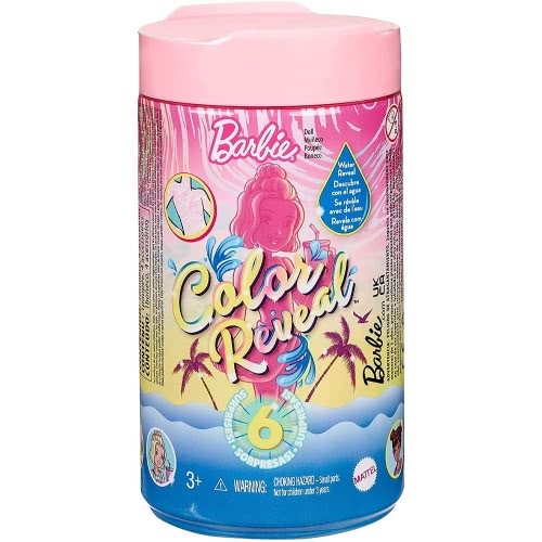Mattel Barbie Chelsea Color Reveal Summer Series (5 Σχέδια) GTT25 887961920321