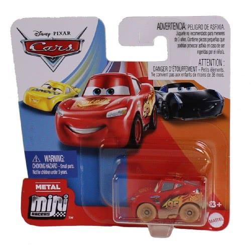 Mattel Disney Pixars Cars Metal Mini Racers Muddy Lightning Mcqueen GKF65 / GLD53 887961837414