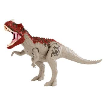 Mattel Jurassic World Roar Attack Δεινόσαυροι Με Κινούμενα Μέλη, Λειτουργία Επίθεσης Και Ήχους Ceratosaurus GWD06 / GWD07 887961