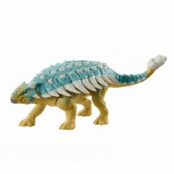 Mattel Jurassic World Roar Attack Δεινόσαυροι Με Κινούμενα Μέλη, Λειτουργία Επίθεσης Και Ήχους Ankylosaurus Bumpy GWD06 / GWY27 