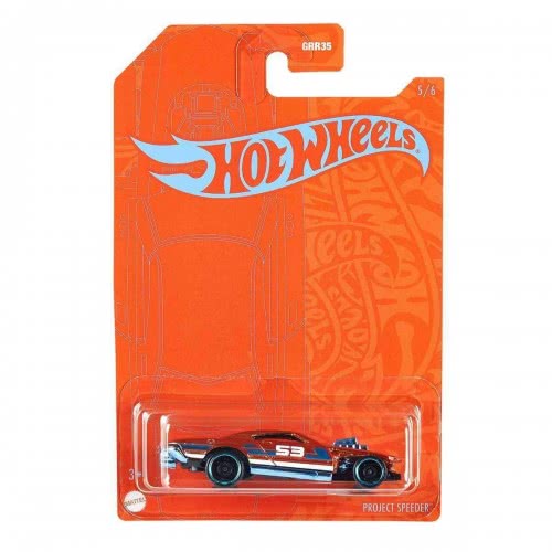 Mattel Hot Wheels Orange And Blue Project Speeder Αυτοκινητάκια Πορτοκαλί Και Μπλε GRR35 / GRR40 887961910476
