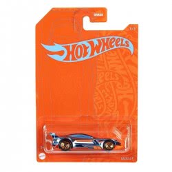 Mattel Hot Wheels Orange And Blue Gazella R GRR35 / GYH60 887961972207