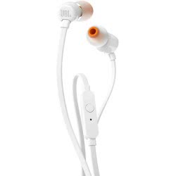 JBL T110 Purebass Headphones - White JBL1005 050036335577