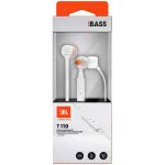 JBL T110 Purebass Headphones - White JBL1005 050036335577