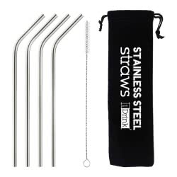 LYC SAC Stainless Steel Straws 4 Pieces 139000912 8057711461769