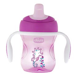 Chicco Εκπαιδευτικό Κύπελλο 6M+ 200Ml Light Pink Ροζ F04-06921-10-01 8058664070008