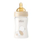 Chicco Original Touch Μπιμπερόν Γυάλινο 150Ml Αργή Ροή Θηλή Από Καουτσούκ 0M+ A51-27710-30 8058664121830