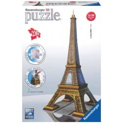 Ravensburger Παζλ 3D 216Τμχ Ο Πύργος Του Αιφελ 12556 4005556125562