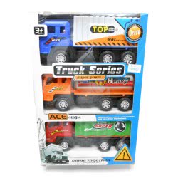 Toys-shop Choice Friction Φορτηγά Σετ 3Τεμ Truck KD255407 5262088554072