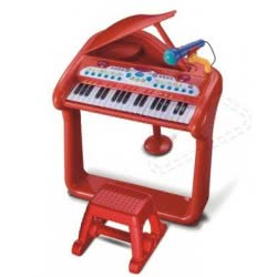 Toys-shop Choice Αρμόνιο Με Σκαμπό Elegant Piano KD256443 5262088564439