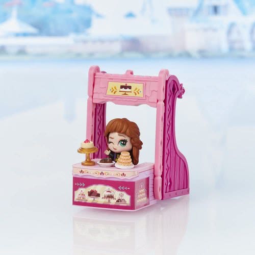Hasbro Frozen 2 Twirlabouts Series 1 Anna Sled To Shop Playset, Includes Anna Doll And Accessories, Toy For Kids 3 And Up F1822 