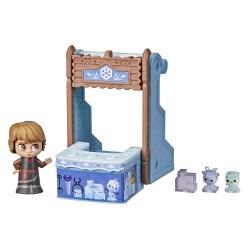 Hasbro Frozen 2 Twirlabouts Series 1 Kristoff Sled To Shop Playset, Includes Kristoff Doll And Accessories, Toy For Kids 3 And U
