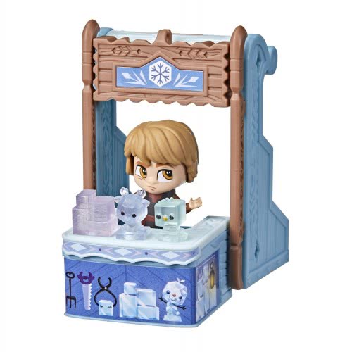 Hasbro Frozen 2 Twirlabouts Series 1 Kristoff Sled To Shop Playset, Includes Kristoff Doll And Accessories, Toy For Kids 3 And U