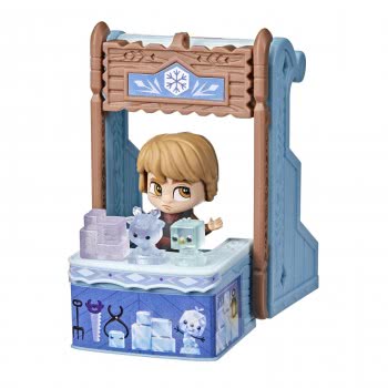 Hasbro Frozen 2 Twirlabouts Series 1 Kristoff Sled To Shop Playset, Includes Kristoff Doll And Accessories, Toy For Kids 3 And U