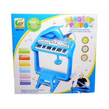 Toys-shop Choice Αρμόνιο Με Σκαμπό Elegant Piano KD256443 5262088564439