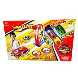 Toys-shop Choice Πίστα Με Εκτοξευτή Και 3 Αυτοκίνητακια Super Racing Car KD261898 5262088618989