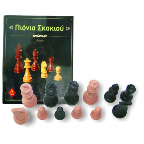 Argy Toys Πιόνια Σκάκι Πλαστικά 10Εκ Σε Κουτί 8332-1 5209584625486