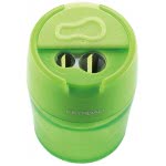 Keyroad Ξύστρα Πλαστική Βαρελάκι Διπλή KR-971297 6954884548698