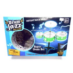 Toys-shop Choice Τύμπανα Σετ Ντραμς Jazz Drum KD261930 5262088619306