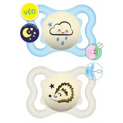 MAM Πιπίλα Supreme Night Σιλικόνης 2+ Μηνών 148S 9001616808777