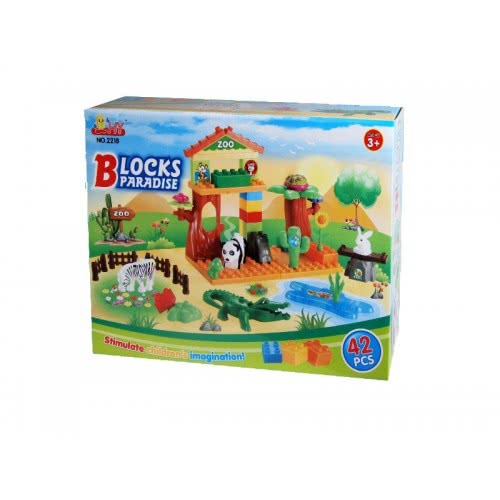 Toys-shop Choice Τουβλάκια 42Τεμ Blocks Paradise KD261979 5262088619795