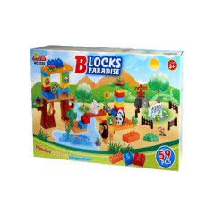 Toys-shop Choice Τουβλάκια 59Τεμ Blocks Paradise KD261981 5262088619818