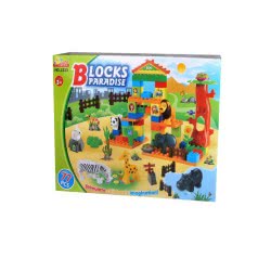 Toys-shop Choice Τουβλάκια Σετ 77Τεμ Blocks Paradise KD261984 5262088619849