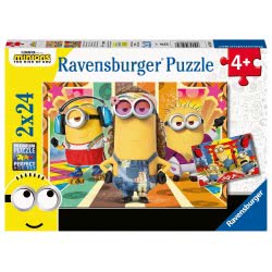 Ravensburger 2X24 Pcs Puzzle Minions 05085 4005556050857