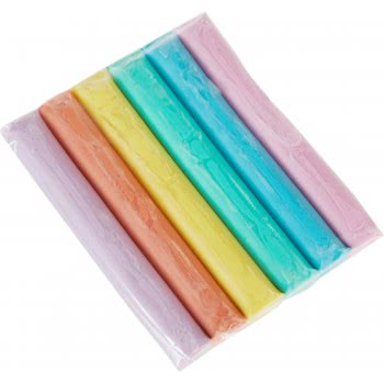CARIOCA Χρωματιστές Πλαστελίνες Pastel 6 Τεμαχίων 42174 8003511421748