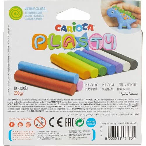 CARIOCA Plasty Modelling Pasta 42173 8003511421731