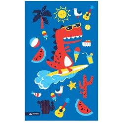 AlpinTec Πετσέτα Microfiber Dryfast Surfing Dino L 70X120 CMS-L-2 4891321280860