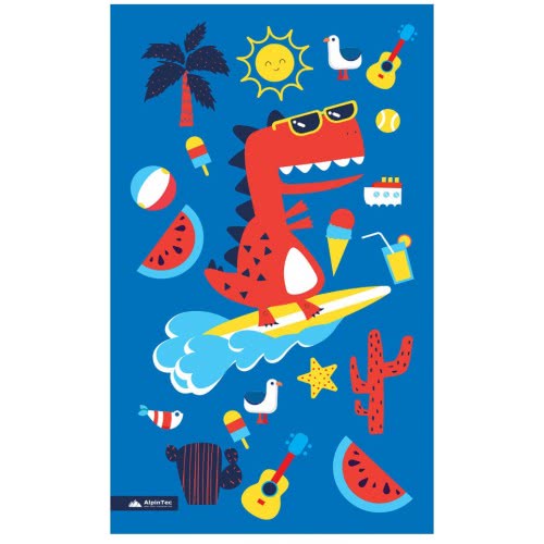 AlpinTec Microfiber Dryfast Surfing Dino L 70X120 CMS-L-2 4891321280860