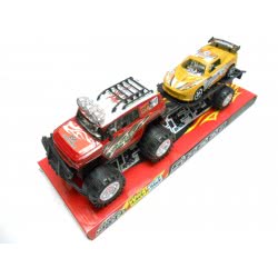 Toys-shop Choice Friction Τζιπ Και Αυτοκίνητο Με Τρέιλορ Tow Truck 44Εκ KD264204 5262088642045