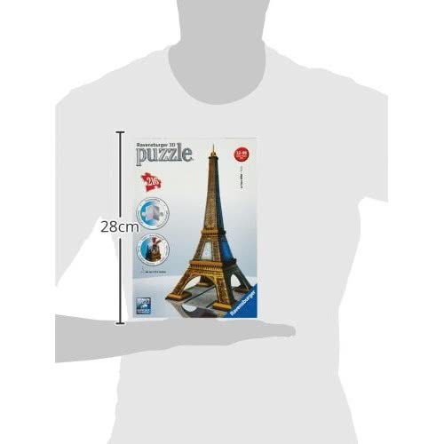 Ravensburger Παζλ 3D 216Τμχ Ο Πύργος Του Αιφελ 12556 4005556125562