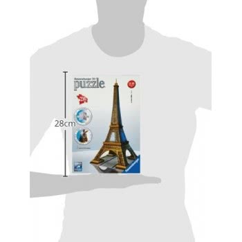 Ravensburger Παζλ 3D 216Τμχ Ο Πύργος Του Αιφελ 12556 4005556125562