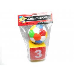 Toys-shop Choice Μαλακή Μπαλίτσα Και Κύβος Σετ Soft Ball KD265655 5262088656554
