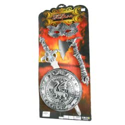 Toys-shop Choice Σετ Σπαθί, Ασπίδα, Σφυρί, Μάσκα KD265830 5262088658305