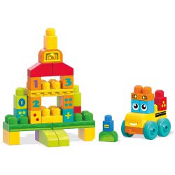 MEGA Building Basics 123 Counting Bus FBM80 887961436273