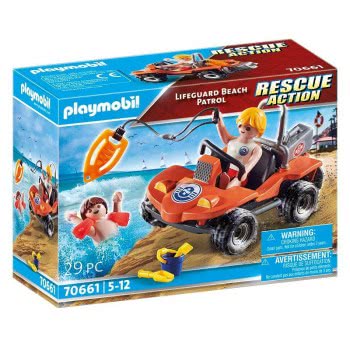 Playmobil Resque Action Lifeguard Beach Patrol 70661 4008789706614