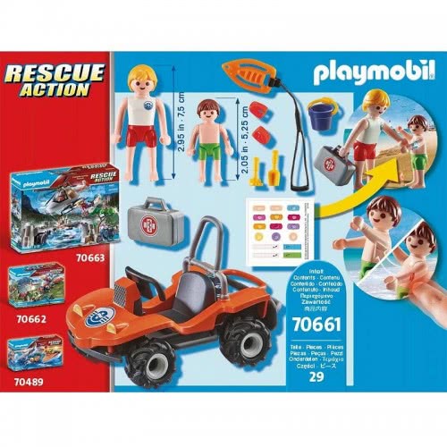 Playmobil Resque Action Ναυαγοσωστική Περίπολος 70661 4008789706614