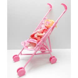 Toys-shop Choice Καροτσάκι Κούκλας Με Κούκλα KD265865 5262088658657