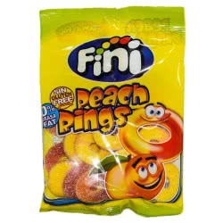 Fini Peach Rings 100 Gr 040.02.29.017 8410525116797
